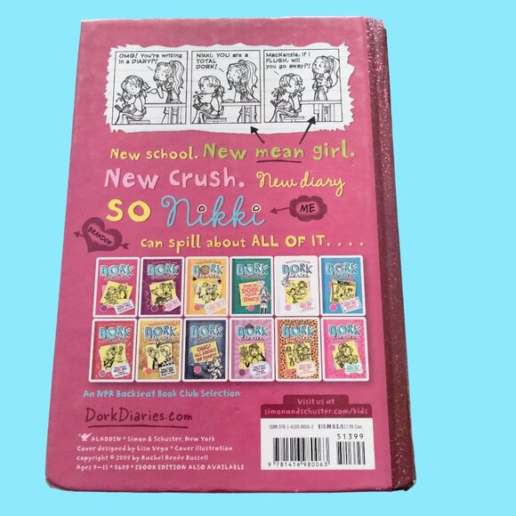 Dork Diaries Dork Diaries Tales Not So Popular Party Girl Talented Pop Star lot - Picture 4 of 7